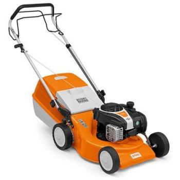 Tondeuse à essence STiHL RM 248 T, 139 cc, 46 cm de coupe, bac 55 L