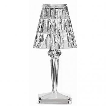 Lampe de Chevet Cristal LED Rechargeable