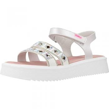 Sandalias abiertas Pablosky para niña color blanco