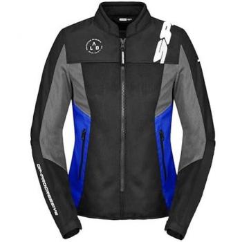 Giacca Moto Spidi Corsa Net Windout Lady Nero Blu