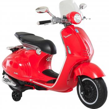 Moto Elettrica Vespa per Bambini 2 Rotelle