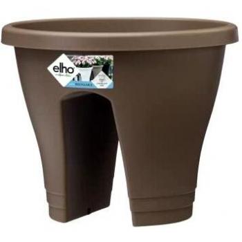 Balconnière Elho Corsica Flower Bridge - Taupe - L 29.6 x W 29.6 x H 24 cm