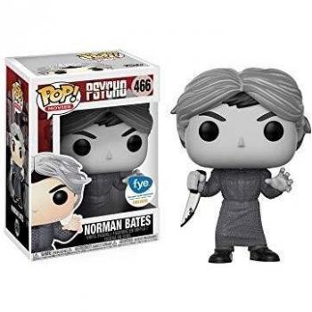 Funko- Psicosis: Norman Bates Figurina de Vinilo en Blanco y Negro