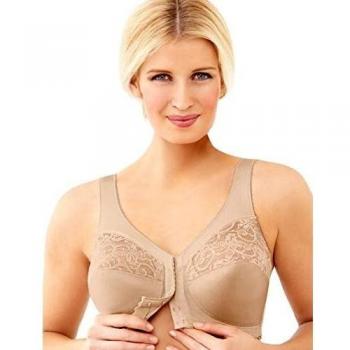 Glamorise MagicLift Front-Closure Bra in Pink 58-D