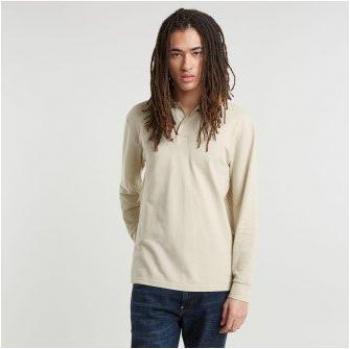 Polo Dunda Core Maniche Lunghe Beige Sostenibile G-Star XS