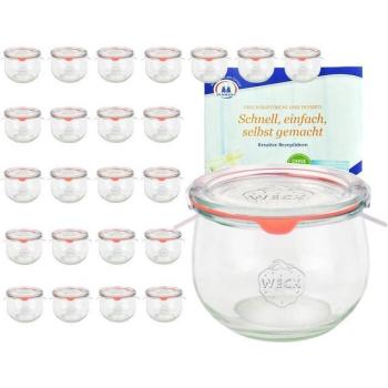 Bocaux en Verre Tulipe 580ml - Lot de 24