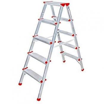 Haushaltsleiter beidseitig begehbar 2x5 Stufen