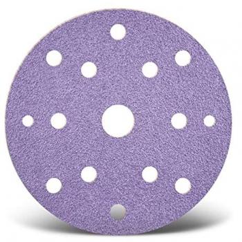 Disco Abrasivo Purple HD 150mm 15 Fori Ceramico G80