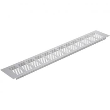 PrimeMatik Luftdurchlass-Grid für Aluminium-Buchse 500 x 80 mm