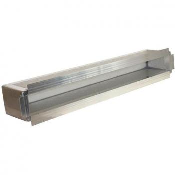 Plenum Diffusore Lineare PAL 190x190x2100mm a 3 Feritoie
