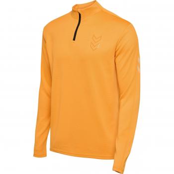 Trainingsoberteil 1/2 Reißverschluss Hummel Active PL Orange XL