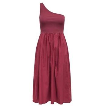 ONLY Vestido 'ONLIris' Borgoña