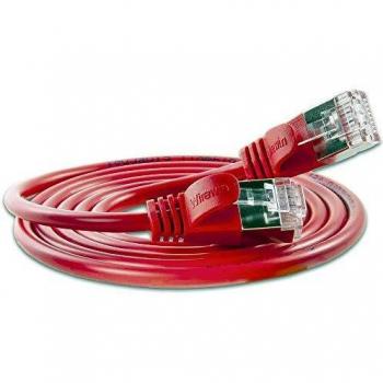 WIREWIN Slim PKW-Light-STP-K6 5.0 RT RJ45 Câble Patch Cat 6 U/FTP 4.00 m Rouge 1 pc(s)