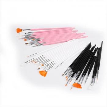 Nail Art Brush 15PCS Gel Painting Pen Tool Set