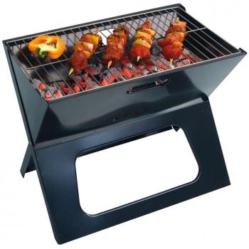 Practo Garden Grill Tragbar Schwarz - Schwarz