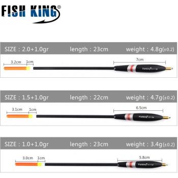 King de Pesca Bobber Mix