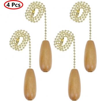 Wooden Pendant Pull Chain for Ceiling Fan