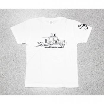 One Bite One Fish Shirt – „Hit The Road“ Edition, Weiß, XL (9265)