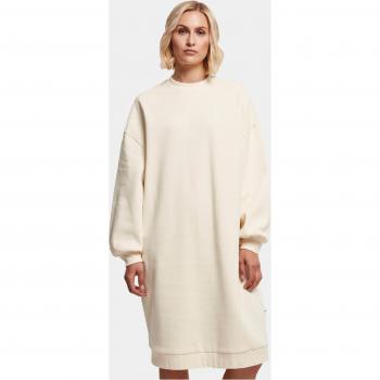 Urban Classics Shirtkleid Damen, Oversized, Gr. S, beige (Whitesand)