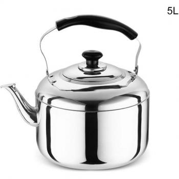 Teekanne mit Pfeife 4/5L Edelstahl