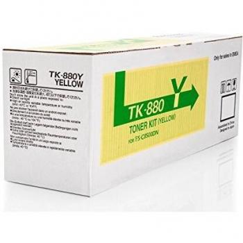 Kyocera TK 880Y Toner Cartridge Geel