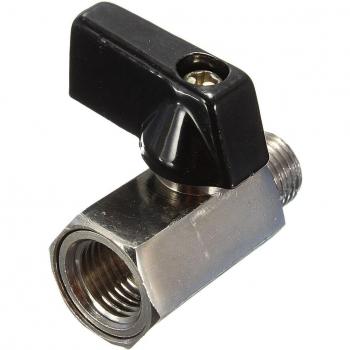 Chrome Brass 1/4 inch BSP Ball Valve for Air Compressor