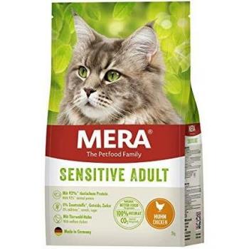 Mera Cats Sensitiv Huhn - Getreidefreies Trockenfutter, 2 kg
