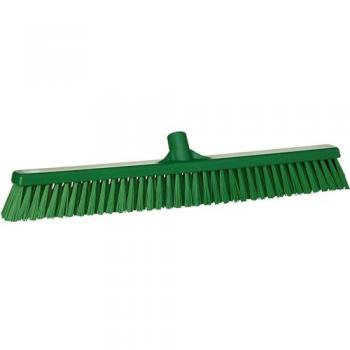 Scopa Vikan 610 mm, setole morbide/dure, verde