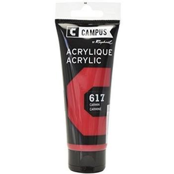Tube Acrylique Carmin 100 ml - Campus