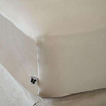 Drap housse 'Salomé' Viscose de bambou 120 fils/cm² 140 x 190 cm bonnet de 30 cm
