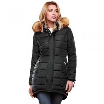 Abrigo Navahoo Papaya Negra para Invierno