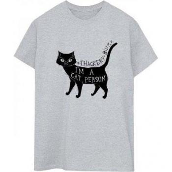 White Whisker Wonder Boyfriend T-Shirt