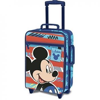 Bolso de Aventura Mickey Mouse Disney 53 cm, Maleta Semi-rígida