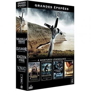 Grandes Épopées – Coffret Valhalla, Outlander, Kingdom of War et Nomad