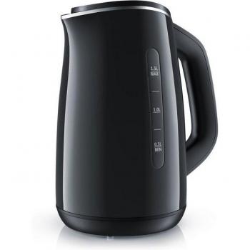 Arendo Tee‑Kochautomat 1,5 l – 2200 W, Edelstahl‑Glasschale mit Teesieb