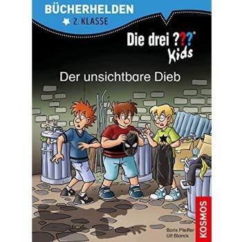 Die drei Kids,Bücherhelden 2. Klasse, Der unsichtbare, Libro per bambini di Ulf Blanck