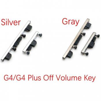 10Pcs Power + Volume Button for Motorola Moto G4 G4 Plus G4 Play Phone Housing