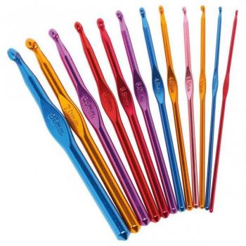 VBS Häkelnadel-Set 12 Stück 2,0 bis 8,0 mm