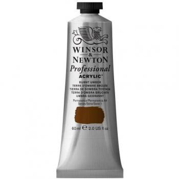 Pittura Acrilica Artistica Winsor & Newton - 60 ml - Terra d'Ombra Bruciata