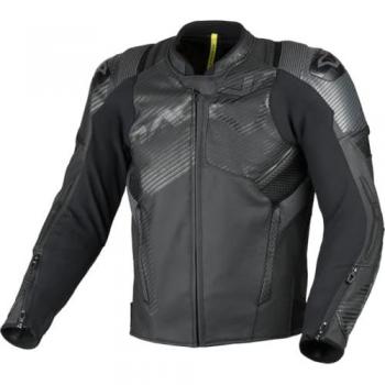 Macna Ignite Giacca in Pelle Moto Nero Taglia 56