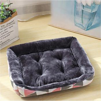 TPFLiving Tierbett für Hunde und Katzen - Baumwollfüllung, verschiedene Farben und Größen S-XXL