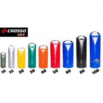Crosso Wodoszczelny Worek Transportowy Dry Bag 60L Zielony