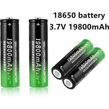 Pack de 20 Baterías Li‑Ion 18650 19800mAh