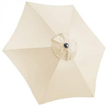 CHRISTOW Replacement Parasol Canopy - 2m - Cream