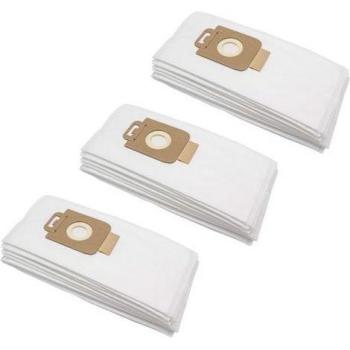 VHBW 30‑Pack White Microfleece Dust Bags for Team ST16 Vacuum