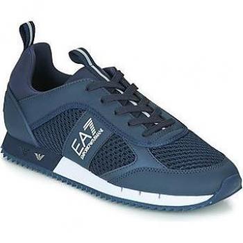 Scarpe EA7 Emporio Armani Black & White Laces blu marino - 45(1/3)