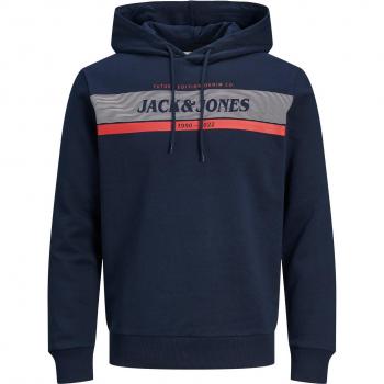 Jack & Jones Felpa Con Cappuccio Alex Navy Blazer S