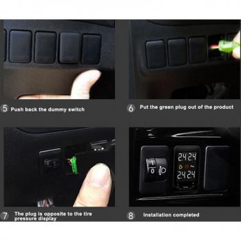 OBD TPMS LCD Monitor für Mitsubishi Xpander