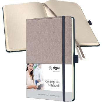 Sigel Notizbuch Conceptum Design Casual, DIN A5, beige