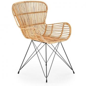 Sedile Houston 487 Nocciola con Ruote Metallo 90x61x63 cm